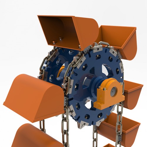 Bucket Type Elevator Chains